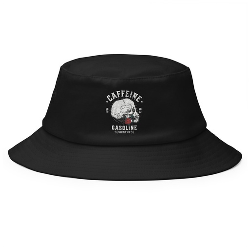 [ID: 253-G309] CAFFEINE GASOLINE Bucket Hat