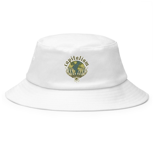 [ID: 253-G333] Capitalism - Earth Bucket Hat