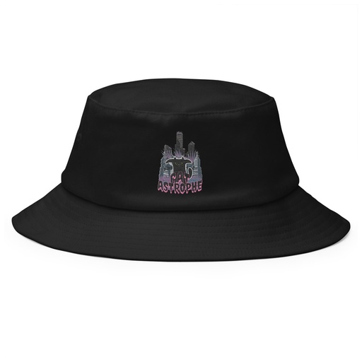 [ID: 253-G340] cat-astrophe Bucket Hat