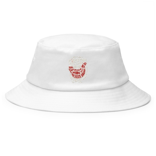 [ID: 253-G365] Chickens Are Awesome - Butcher Cuts Bucket Hat