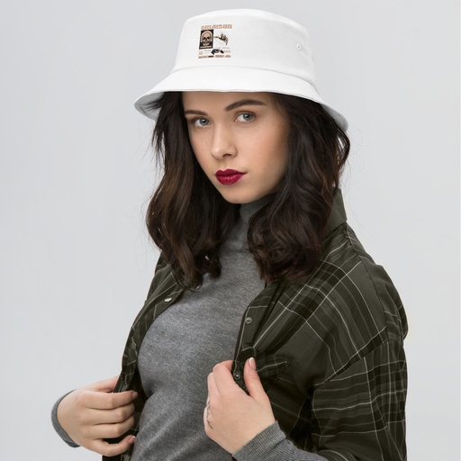 [ID: 253-G438] Crimson Bucket Hat